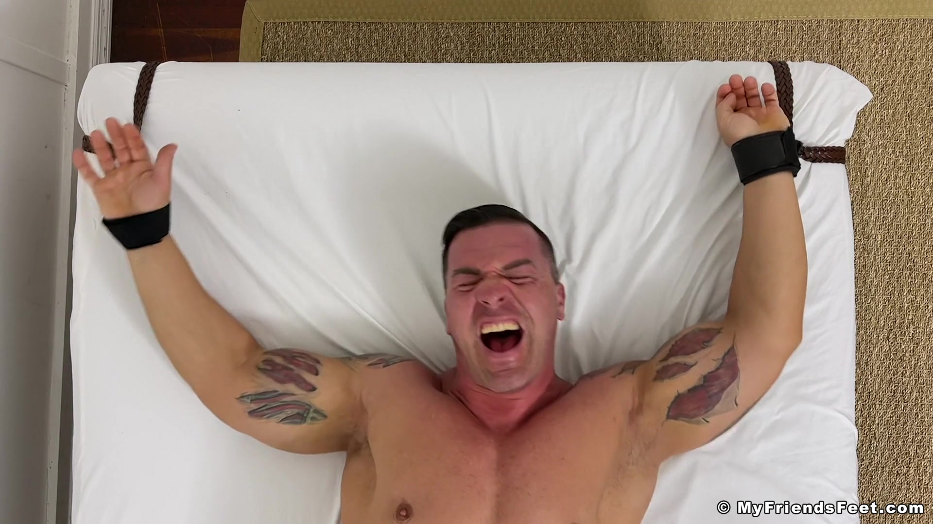 Referee Braden Charron Tied Up and Tickled [Video]