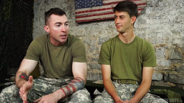 Soldier Teaches New Recruit how To Fit In