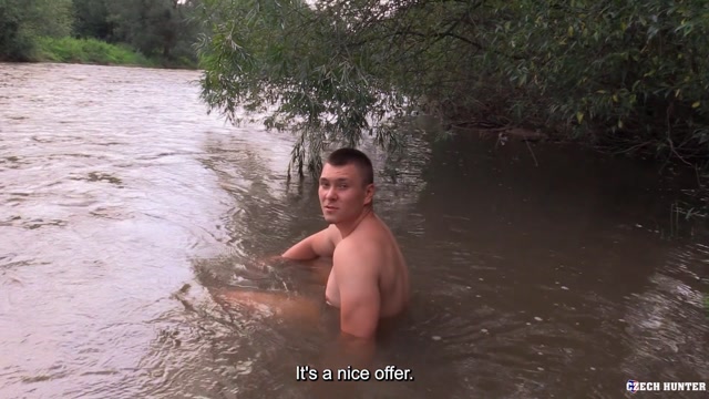 Man Finds Muscle Boy Soaking in River