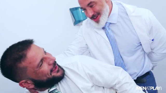 Doctor Gives His Practice Partner a Goodbye Fuck