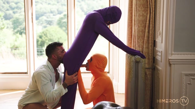 Weird Gay Sex with Men in Morph Suits