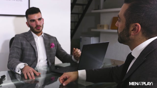 Spanish Realtor gets job by offering his ass