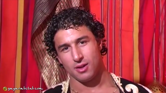 handsome tunisian man jacks off