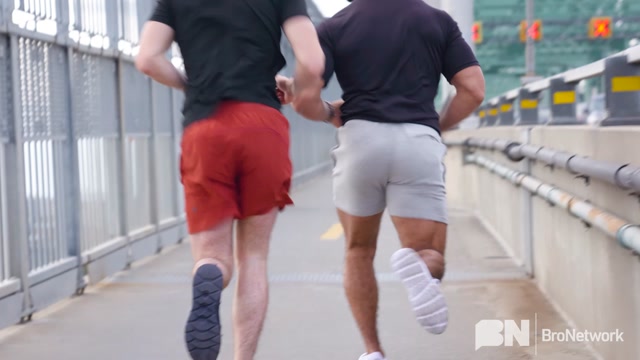 running buddies fuck after a job