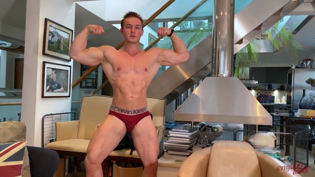 estonian muscle boy's first gay porno