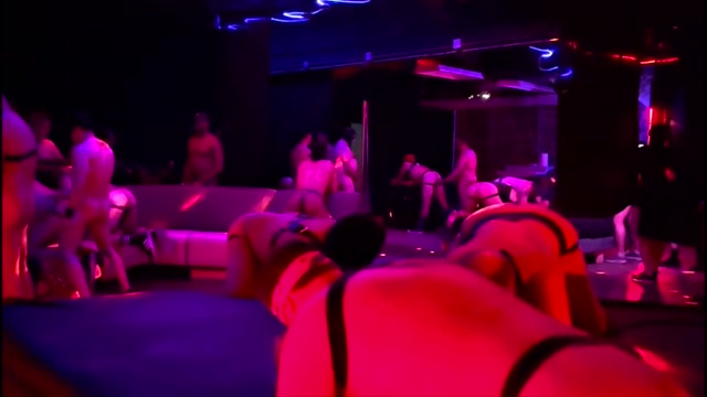 blindfoled bottoms fucked by top men at sex party