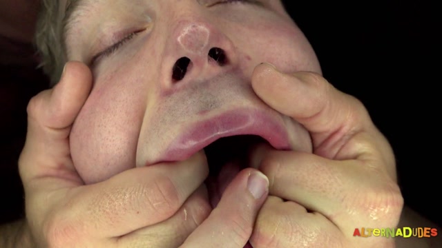 Top Floods Blond's Ass with Buckets of Creamy White Cum