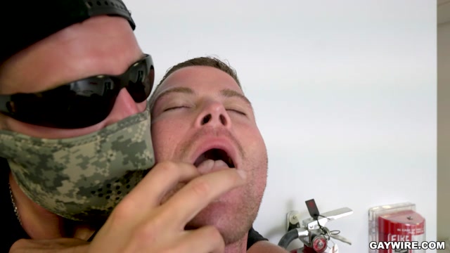 Man Dons Mask & Jumps His Partner in Secret Fantasy