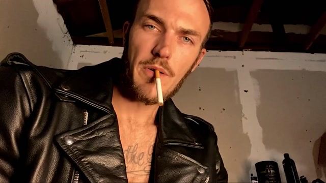 Dirty-Talking Leather Dom Lets You Out to Service his Big Tool