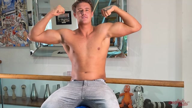 Handsome Scottish Teen Boy's First JO Video