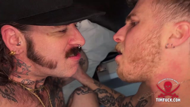 Inked Top Slamming In & Out of Bottom's Faggy Hole