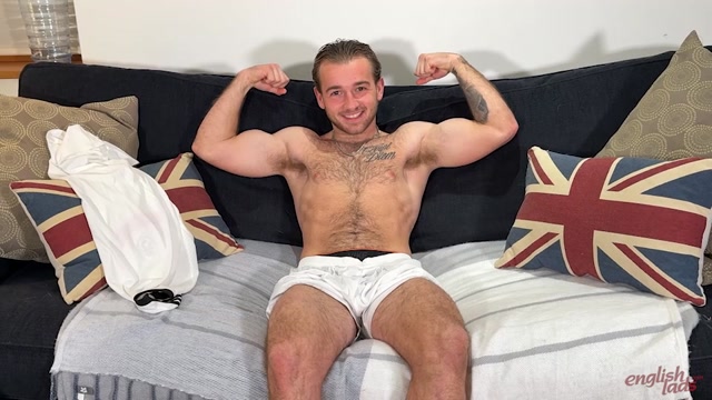 Footballer Strips Naked to Reveal His Amazing Hairy Body