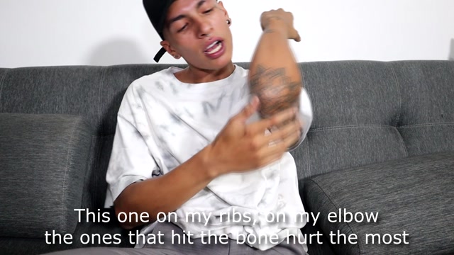 Sexy Straight Latino Boy from Colombia Jacks Off