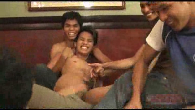 Asian twinks stripped and tickled in gang - Best Male Videos