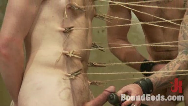 Bound Slave Machine Fucked