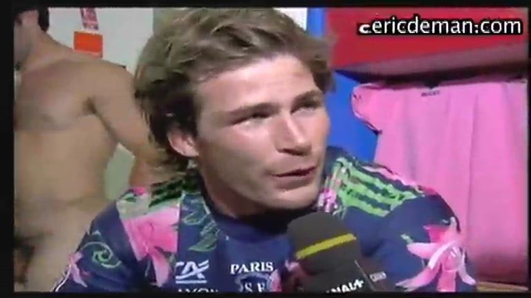 Blond French Athlete Caught in Locker Room