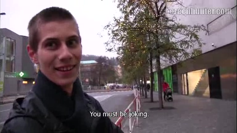 cute czech guy picked up on street for sex