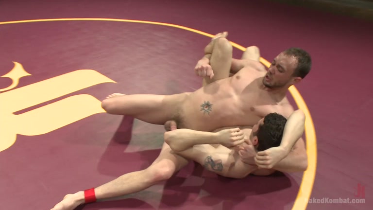 naked wrestling studs fuck on the mats