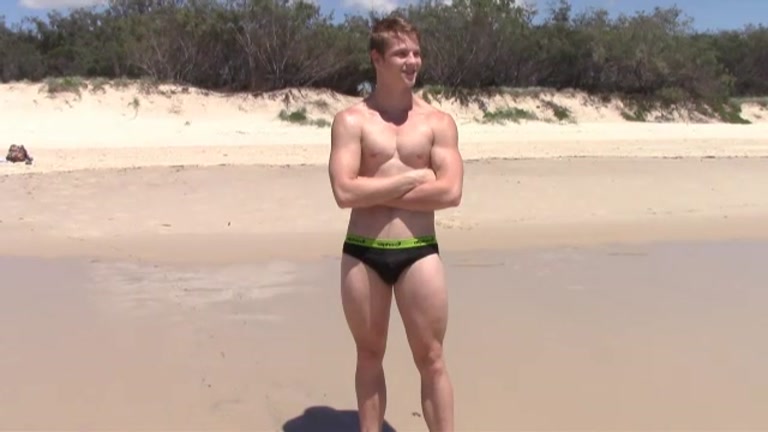 aussie lifeguard James beats off 