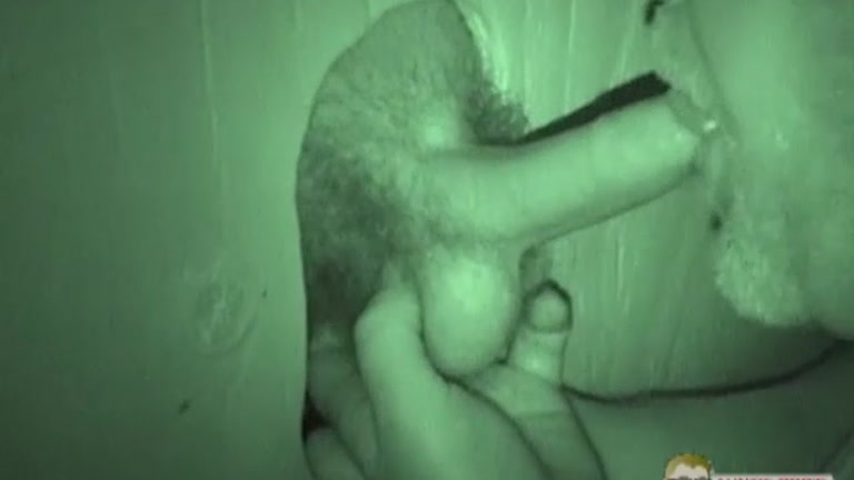 hidden camera catches glory hole cocksucker