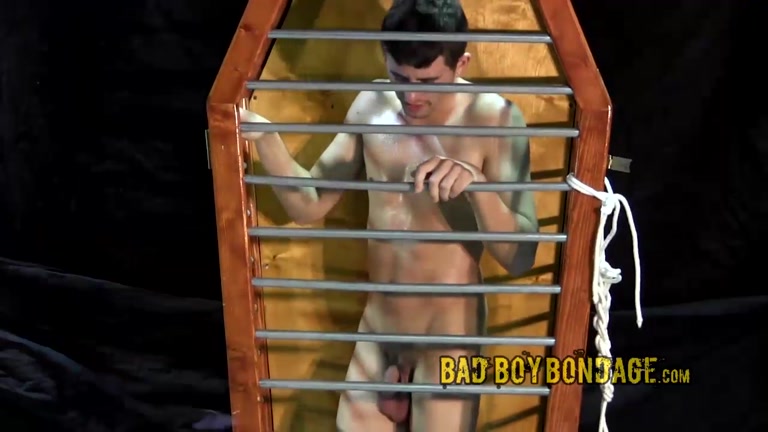 slave boy bruno let out of his cage