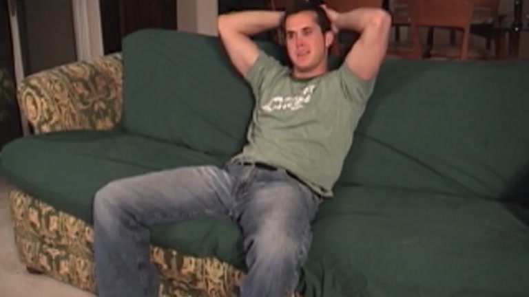 straight stud strips off his jeans 