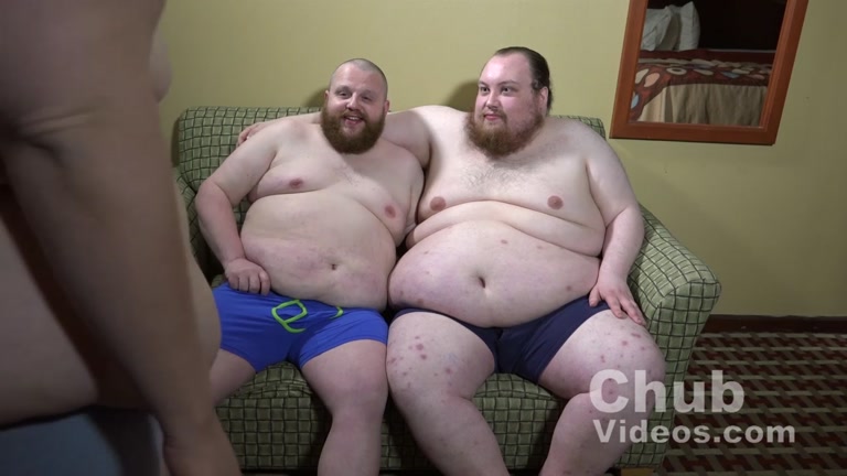 three chubs in a horny threeway