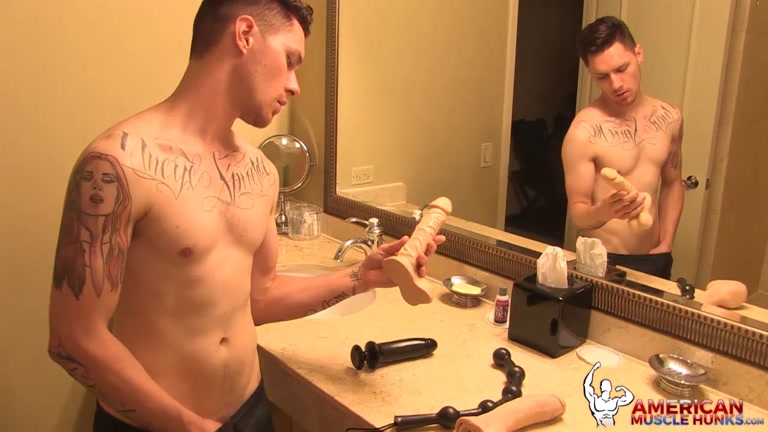 Zak Bishop finds dildo on the bathroom counter