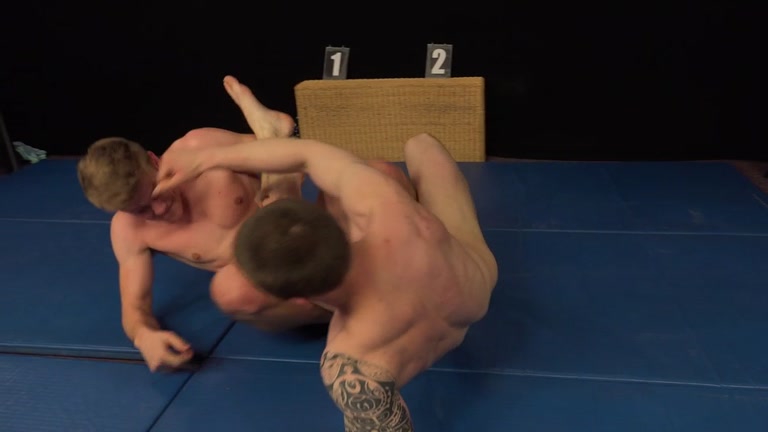 Wrestling with Igor Vanok and Libor Vanek at Str8 Hell