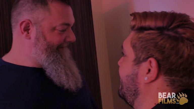 adorable cub gets fucked by bearded tattooed daddy