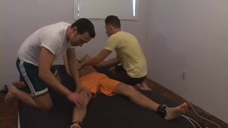 guy revenge tickles two guys who tickled him