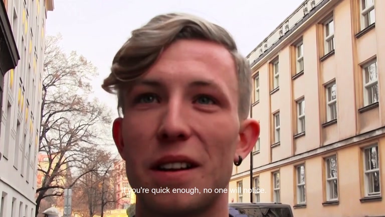 Blond Sightseer Gets Picked Up in Prague for Sex