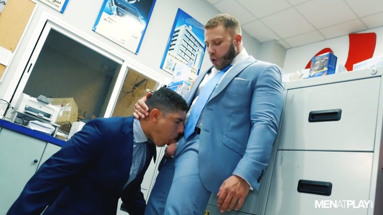 Hot White-Collar vs Blue-Collar Fuck Session 