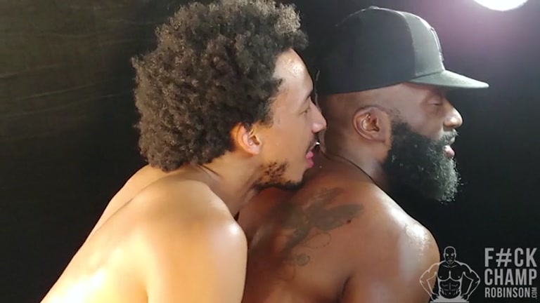 Bearded Stud & Man with Afro Flip-Fucking Raw