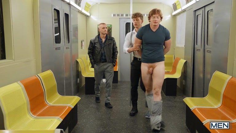 Ginger Loses His Pants in Freak Subway Door Accident