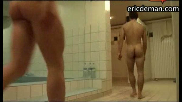 spying on naked guys inside a sports locker room