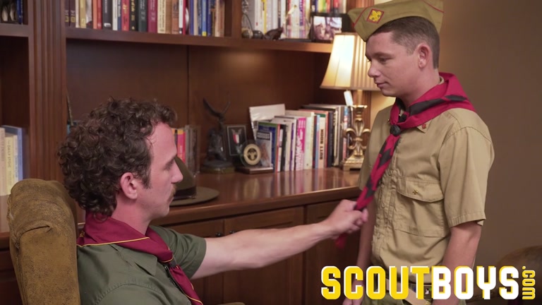 Scout Earns His Service the Scout Leader Merit Badge