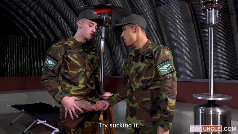 Two Privates Suck Each Other's Dicks