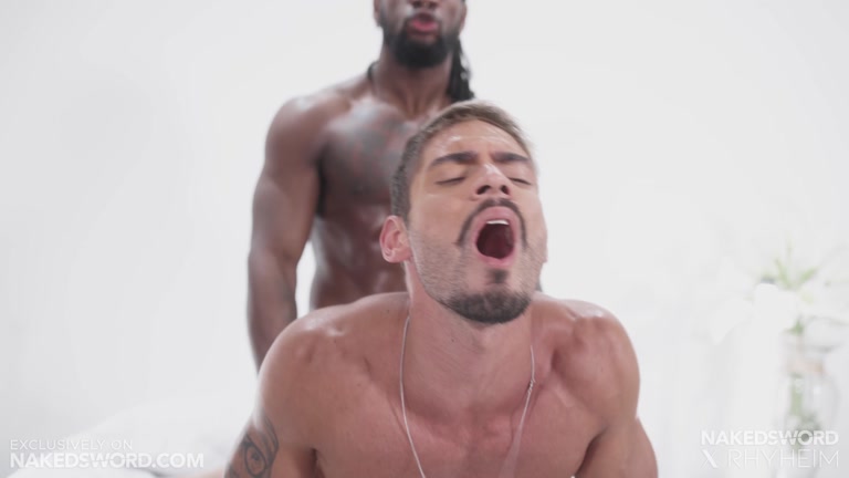 Brazilian's Eyes Roll with Monster Cock Plunging His Hole