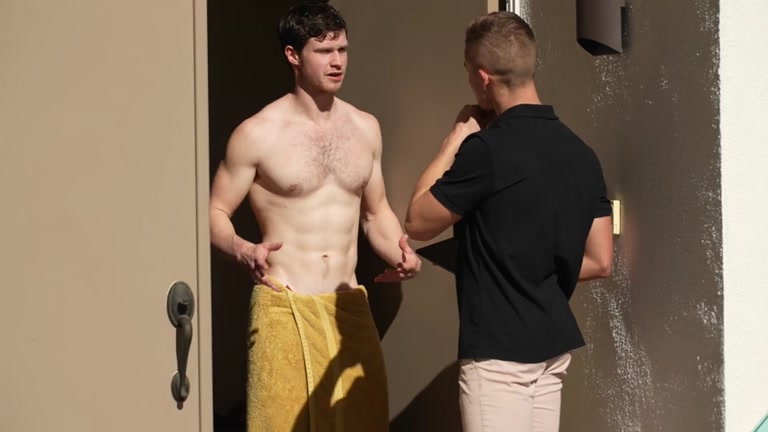 hung jock fucks a door-to-door census taker twink