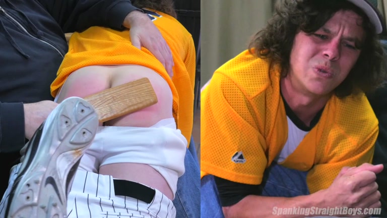 Baseball Player Gets the Worst Spanking He's Ever Had