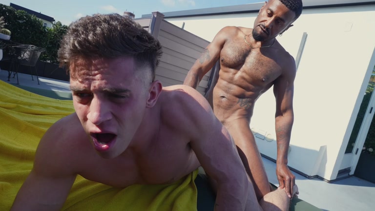 Jock's Tight Hole Finally Opens Up for This Giant Cock