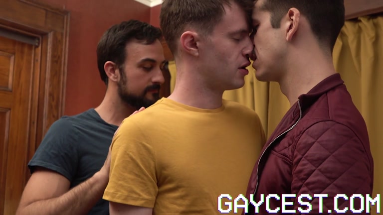 Man's Stepson Blows His Stepbrother While He Watches