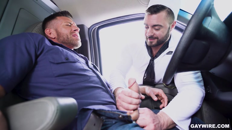 Hitchhiker in Navy Uniform Offers to Make It Worth Driver's While