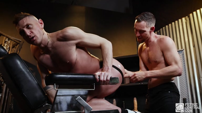 Cleaning a Gay Porn Set Gets These 2 Fisters Horny to Play