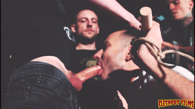 If Young Man Can Endure Severe Spanking, He Can Sucks These 3 Cocks