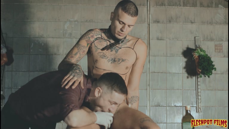 Handsome & Kinky Chef Enjoys Young Captives Body