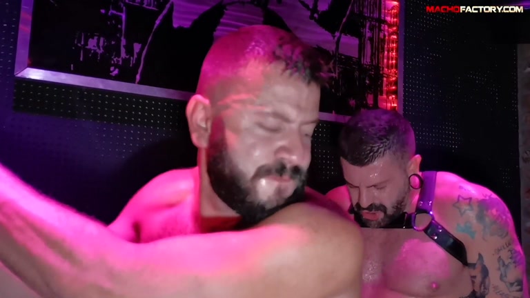 Bearded Daddy Fucking Ass at Hustlaball Berlin