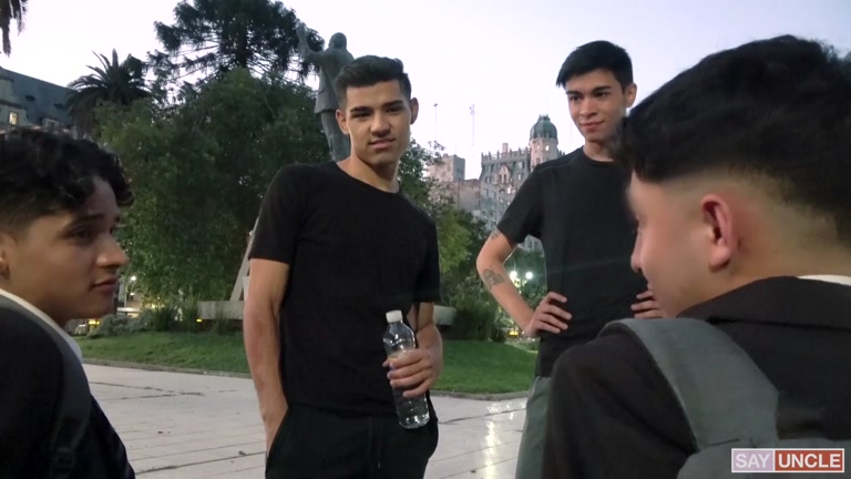 Horny Latino Students Skip Class for Fourway Sex