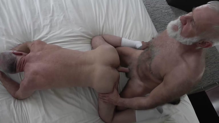 Silver Daddy Pummeling Another Daddy's Ass